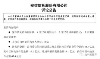 安信信托董家渡金融城項目暴雷 逾期近280億元，金融機構委托風險凸顯